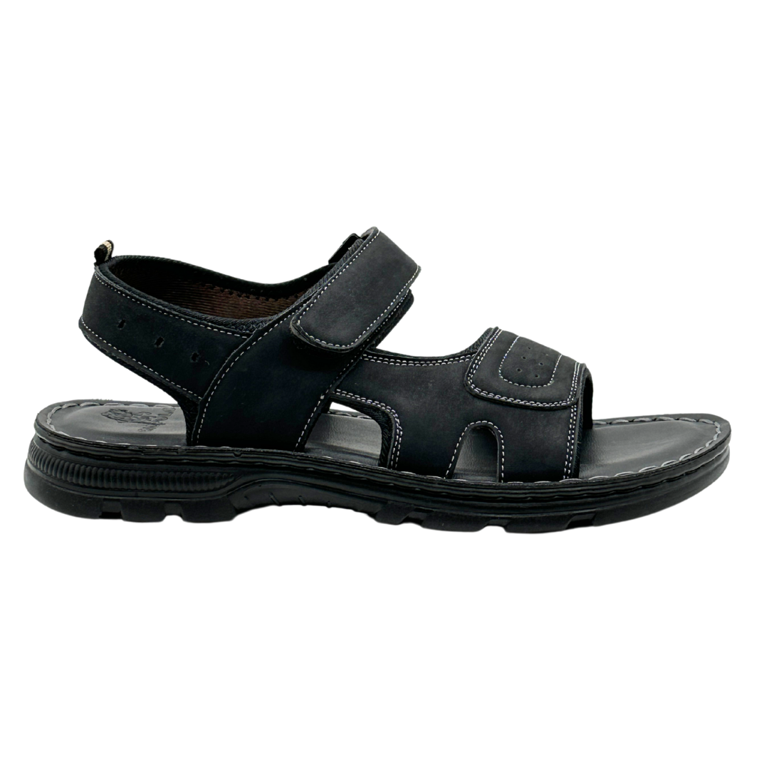 EPM 12A I Men Sandal Adjustable Stripe Black