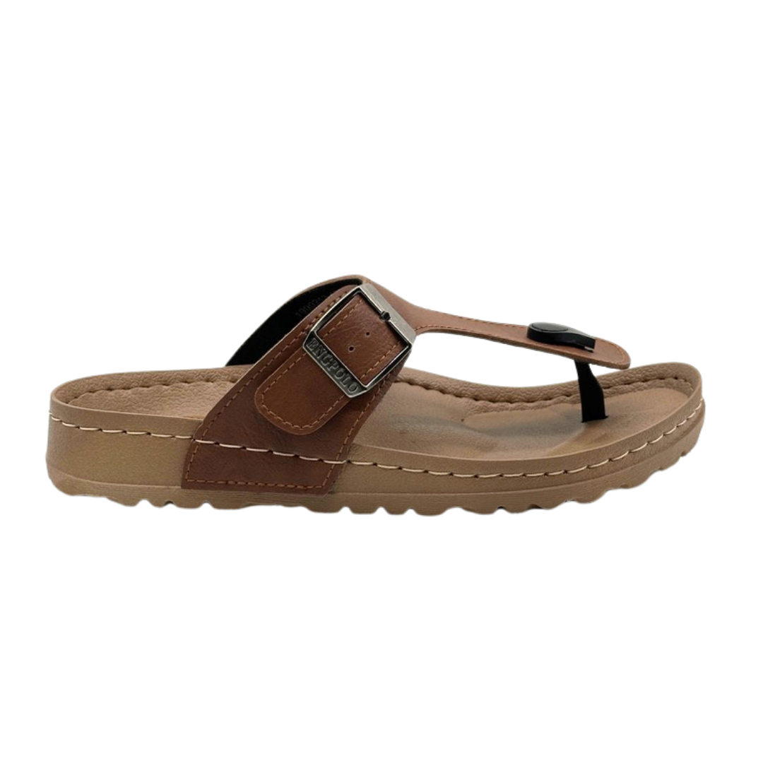 EPM 9B I ENGPOLO Men Anti Slippery Flip flop Sandal Brown