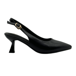 MW 8A I Mewe Women Heel Single Strap Black